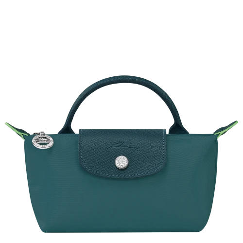 Pouch With Handle LE PLIAGE GREEN