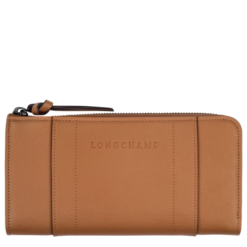 ZIP AROUND WALLET LONGCHAMP 3D