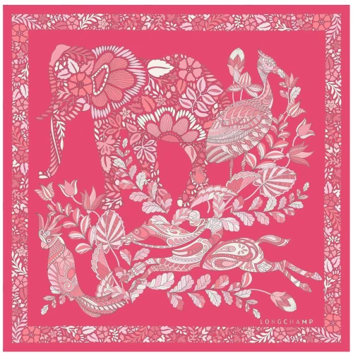 Silk Scarf 50 Forêt Longchamp