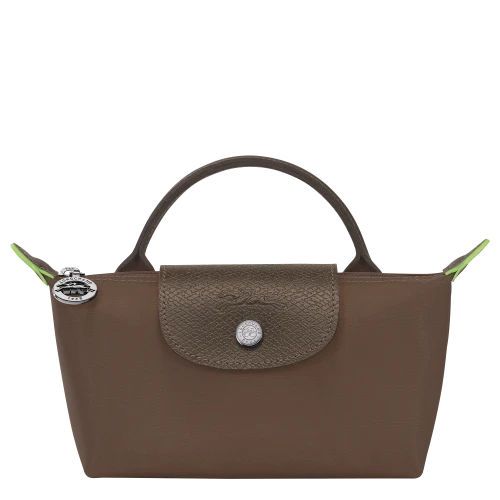 Pouch With Handle LE PLIAGE GREEN