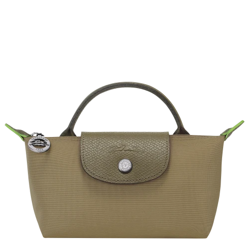 Pouch With Handle LE PLIAGE GREEN