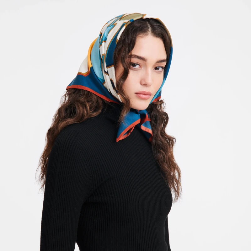 University Silk Scarf 70