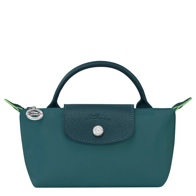 Pouch With Handle LE PLIAGE GREEN