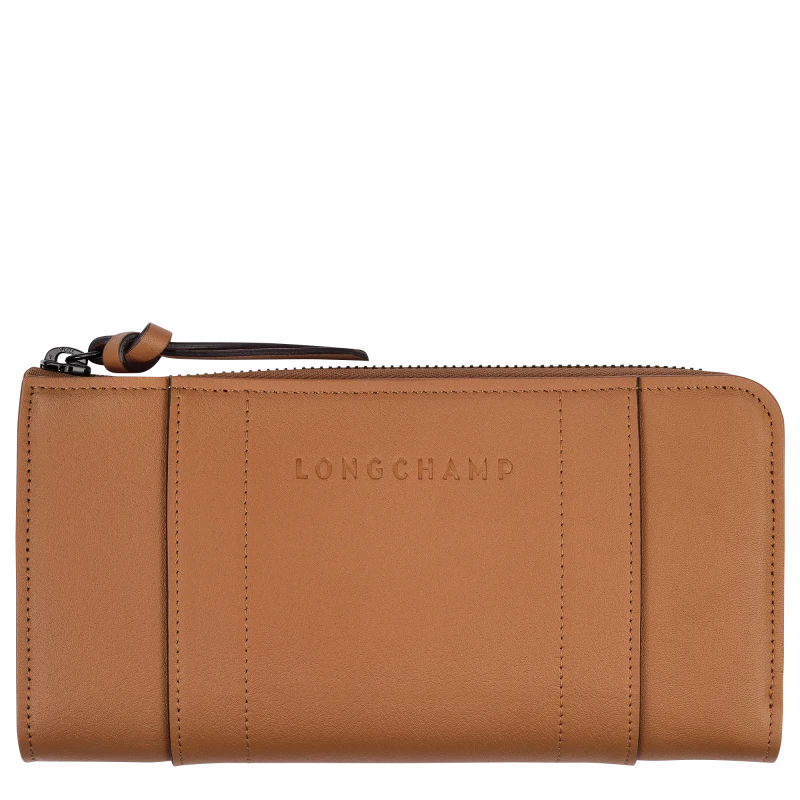 ZIP AROUND WALLET LONGCHAMP 3D