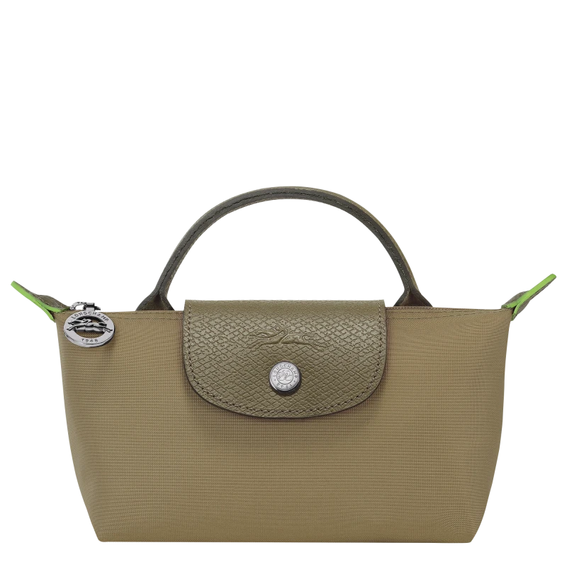 Pouch With Handle LE PLIAGE GREEN